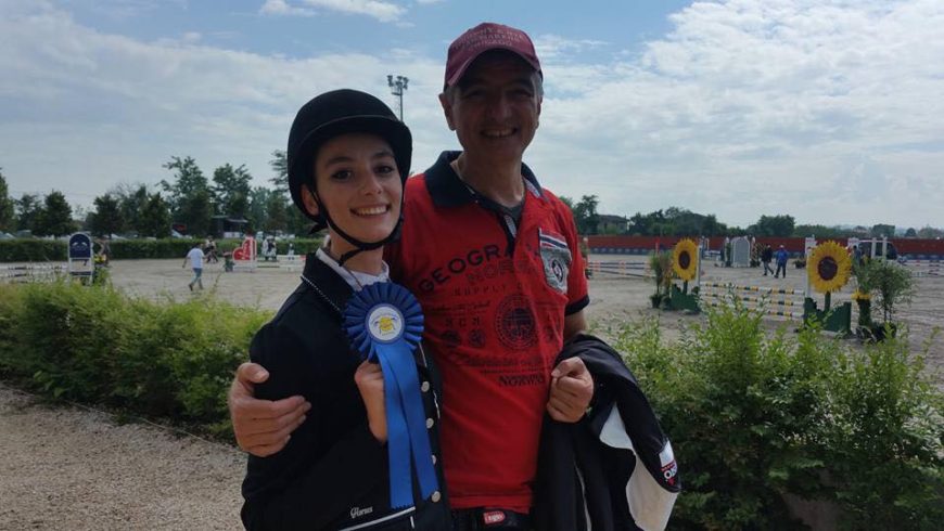 Enrica Dall’Occo e Maria Portieri sul podio del Campionato Regionale Veneto di Salto Ostacoli